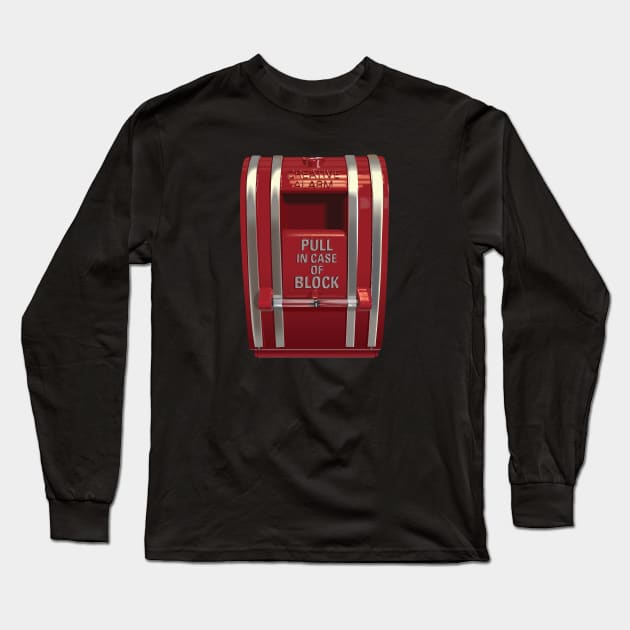 Creative Block Long Sleeve T-Shirt by GuyParsons
